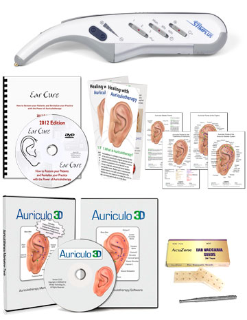 Stimplus Pro with Auriculo 3D Auriculotherapy Mastery Package